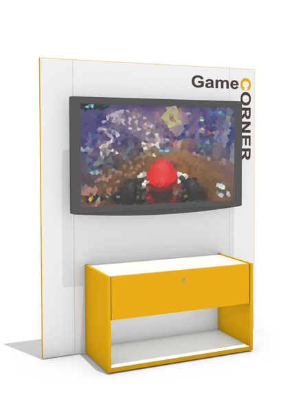 [Translate to Englisch:] Game Corner gelb