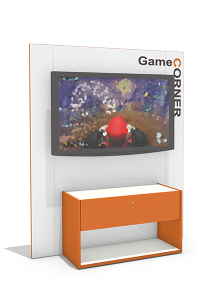 [Translate to Englisch:] Game Corner orange