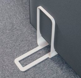 Befestigung für freistehend Akustik Trennwand