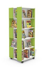 T-TRIS Bücherturm mit 5 Etagen