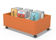 Bilderbuchtrog MARKET Rechteck auf Rollen Bilderbuchtrog MARKET Rechteck auf Rollen
