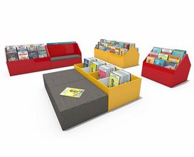 Bilderbuchtröge für Bibliotheken