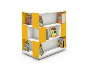 T-Tris Bücherturm für Bibliotheken