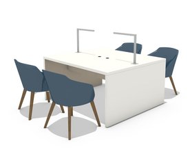 LEARN work table group of four LEARN work table group of four